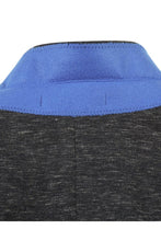 Grey Blue Textured Sports Jacket