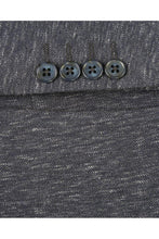 Grey Blue Textured Sports Jacket