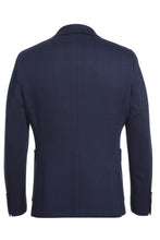 Royal Blue Windowpane Sports Jacket