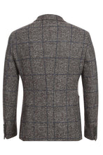 Beige Windowpane Sports Jacket