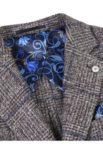 Beige Windowpane Sports Jacket