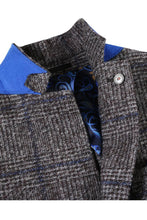 Beige Windowpane Sports Jacket
