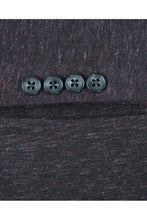 Dark Grey Textured Sports Jacket