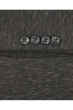 Dark Brown Textured Sports Jacket