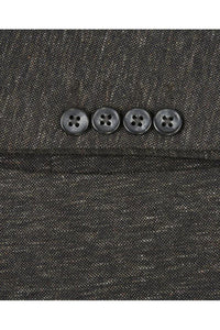 Dark Brown Textured Sports Jacket