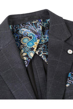 Ink Blue Windowpane Sports Jacket