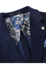 Navy Solid Sports Jacket