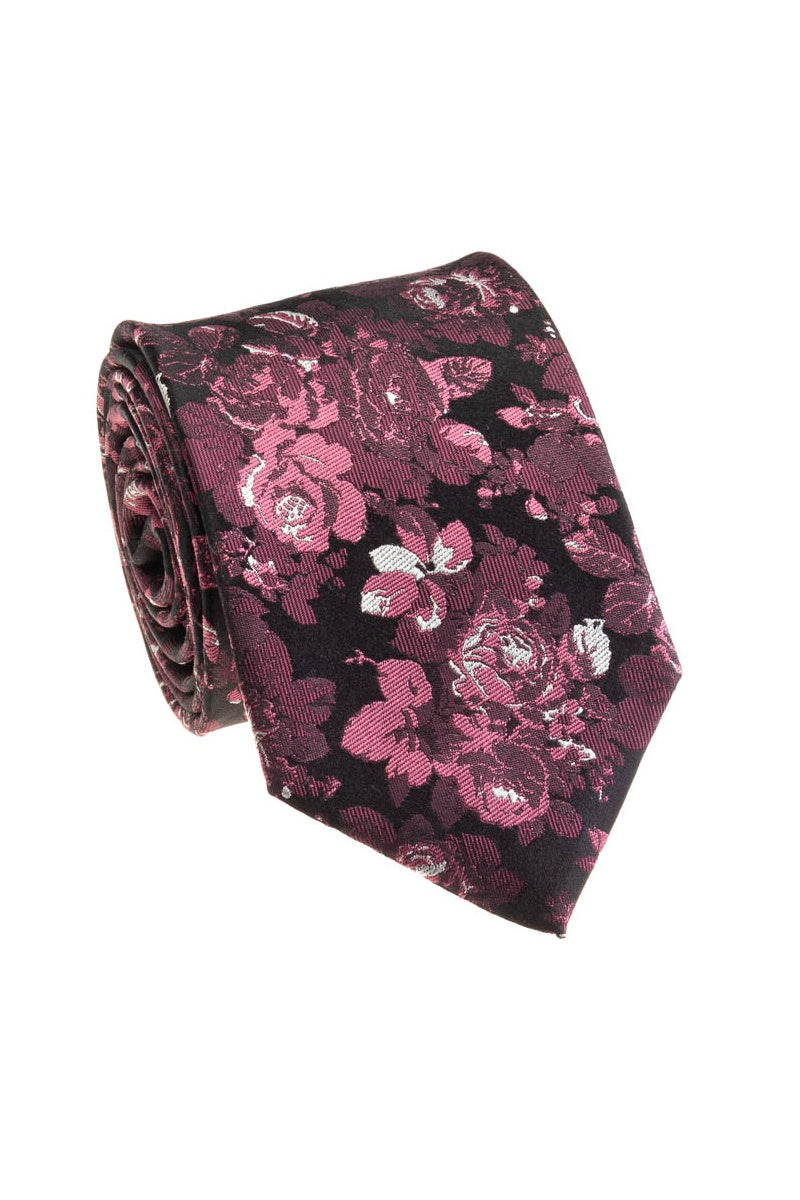 Bocara Coral Necktie (B24-5071C)