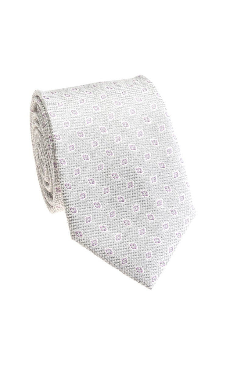 Bocara Grey Necktie (B24-5086C)