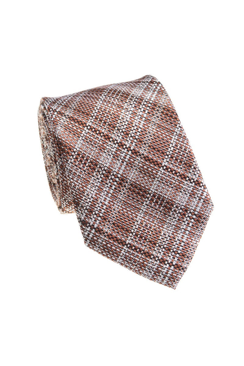 Bocara Rust Necktie (B24-5089B)