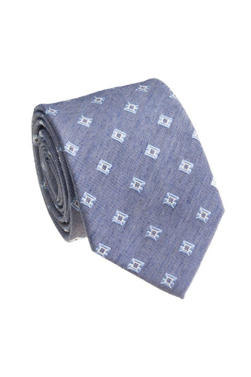 Bocara Blue Necktie (B25-6038B)