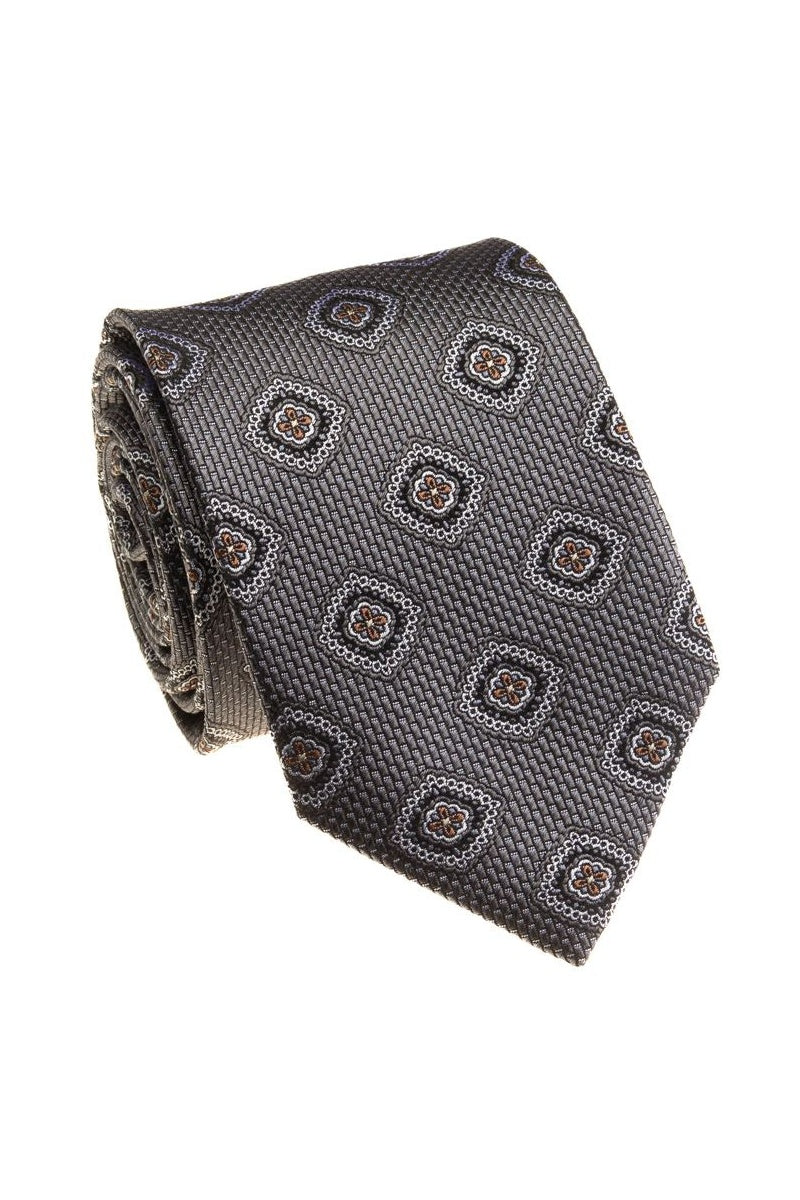 Bocara Grey Necktie (B25-6042B)