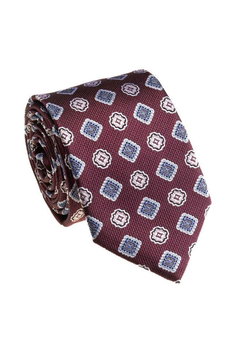 Bocara Burgundy Necktie (B25-6045A)