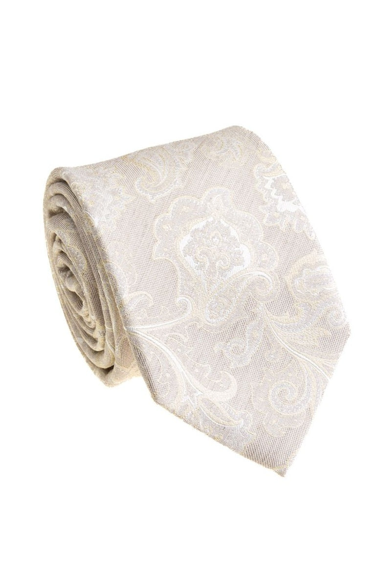 Bocara Ecru Necktie (B25-6047A)