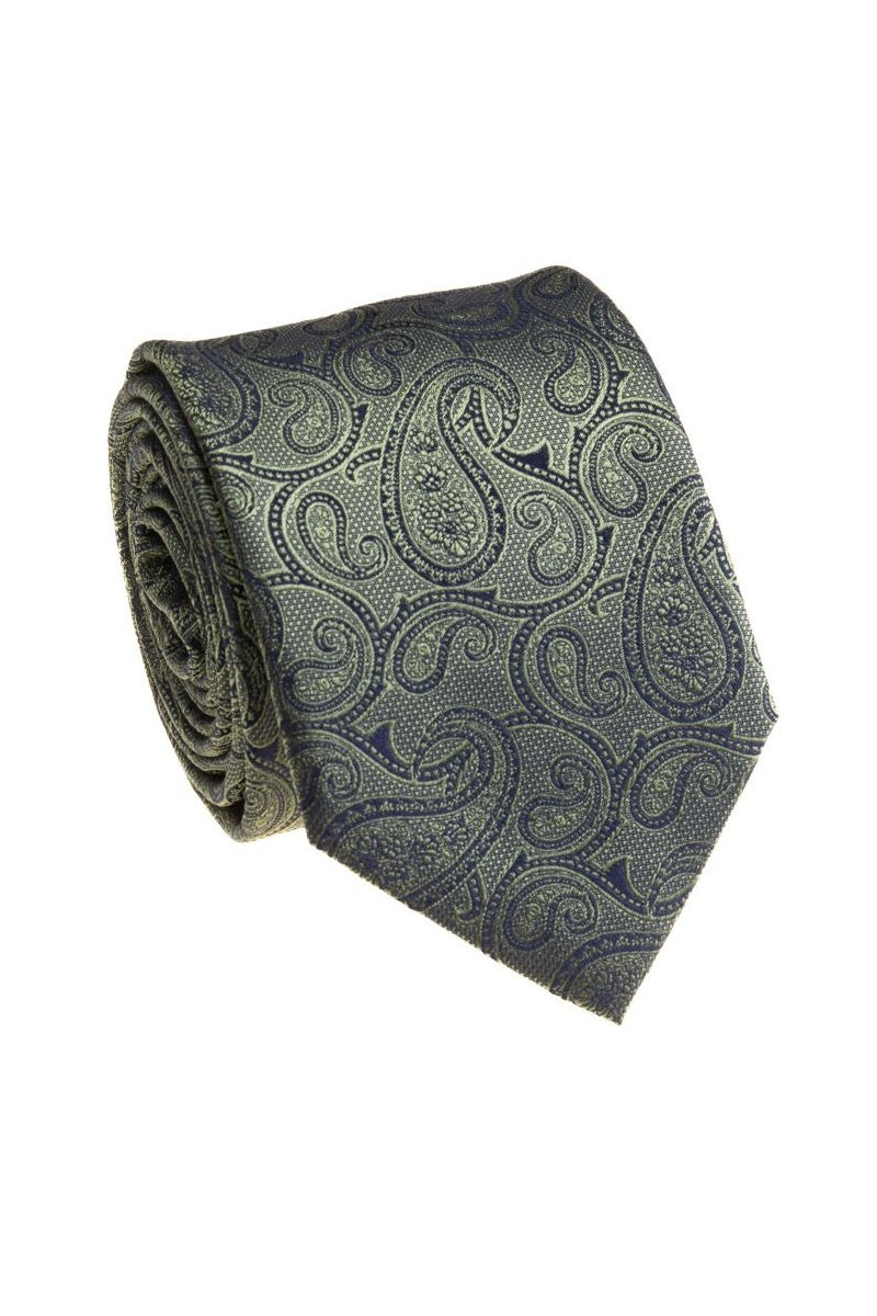 Bocara Olive Necktie (B25-6051C)
