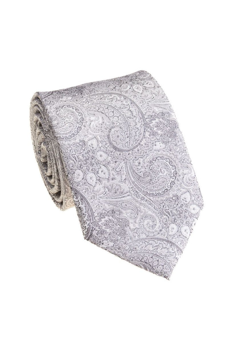 Bocara Grey Necktie (B25-6058A)