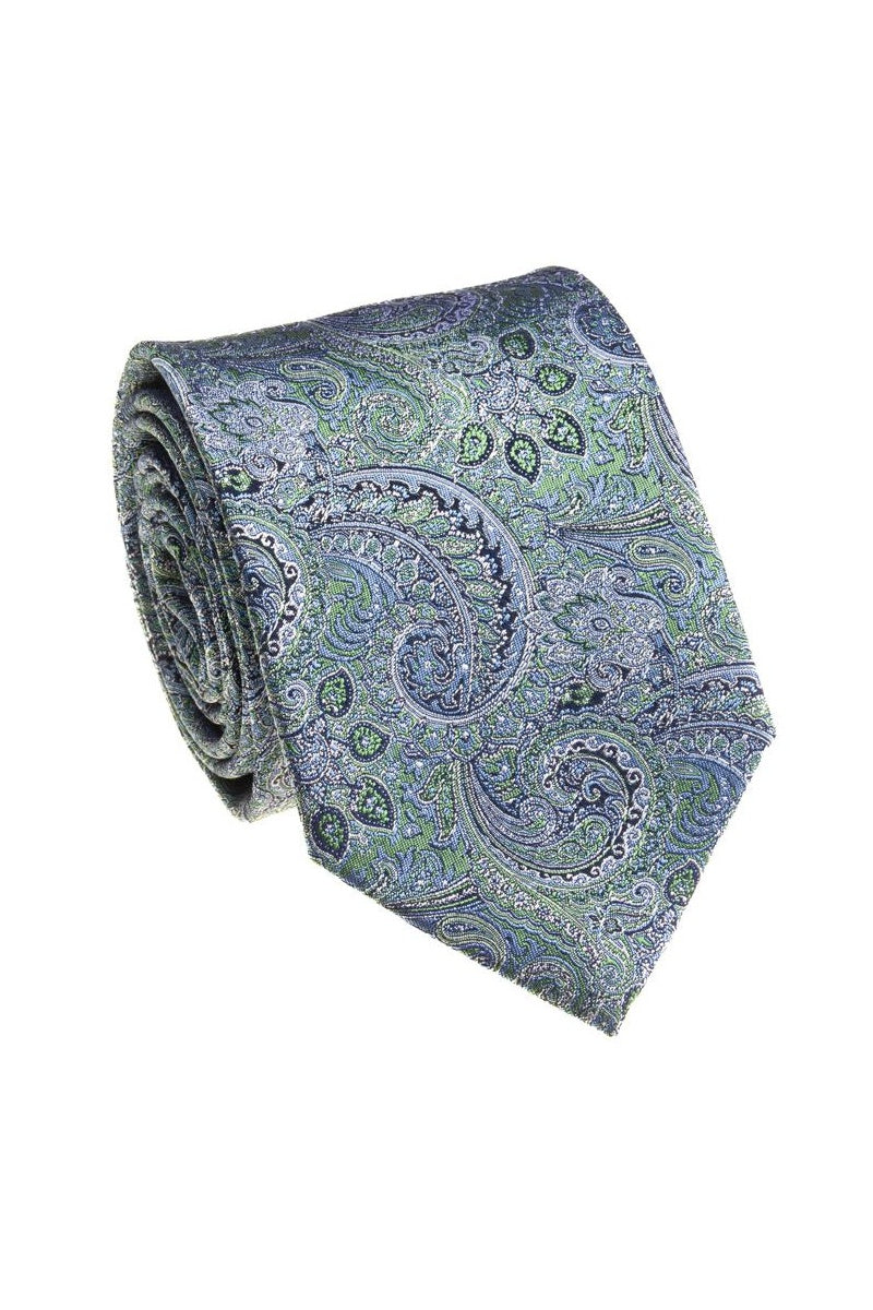 Bocara Green Necktie (B25-6062B)