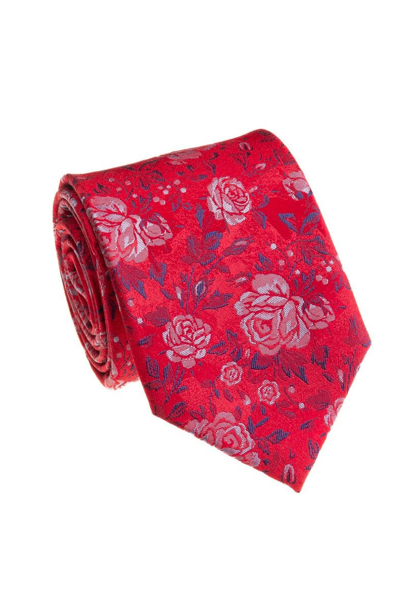 Bocara Red Necktie (B25-6066A)