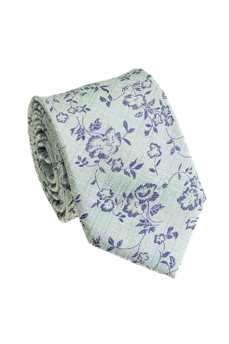 Bocara Green Necktie (B25-6076A)