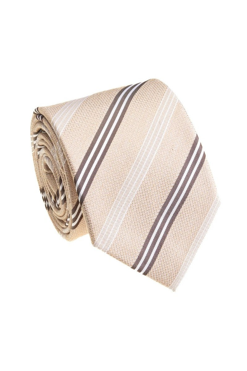 Bocara Taupe Necktie (B25-6089A)