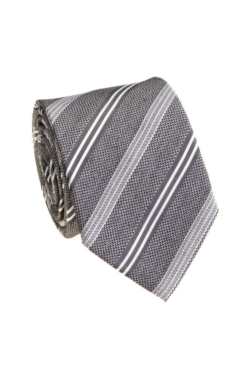 Bocara Charcoal Necktie (B25-6089C)
