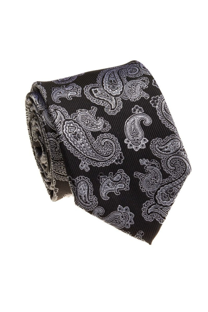Bocara Black Necktie (B25-6092A)