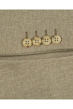 Beige Textured Sports Jacket