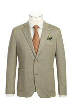 Beige Textured Sports Jacket