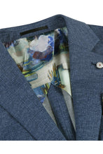 Navy Textured Sports Jacket