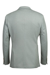 Light Green Textured Sports Jacket
