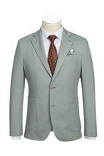 Light Green Textured Sports Jacket