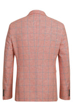 Red Windowpane Sports Jacket