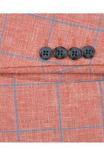 Red Windowpane Sports Jacket