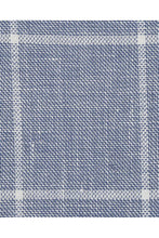 Blue & White Windowpane Sports Jacket