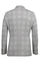 Grey Windowpane Sports Jacket