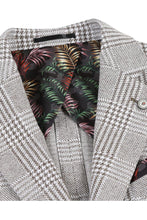 Grey Windowpane Sports Jacket