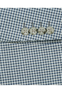Blue & White Houndstooth Sports Jacket