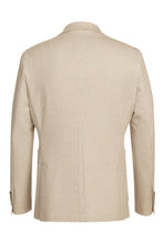 Beige Houndstooth Sports Jacket