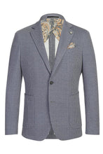 Blue Houndstooth Sports Jacket