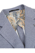 Blue Houndstooth Sports Jacket