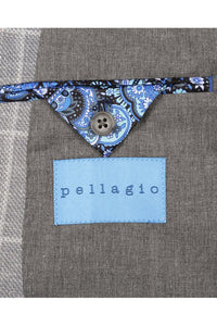 Grey Windowpane Sports Jacket