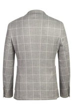 Grey Windowpane Sports Jacket