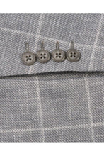 Grey Windowpane Sports Jacket