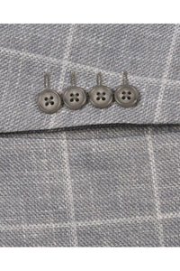 Grey Windowpane Sports Jacket