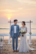 "Rafael" Light Blue 2-Button Notch Suit (2-Piece Set)