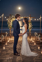 "Rafael" Navy 2-Button Notch Suit (2-Piece Set)