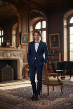 "Rafael" Navy 2-Button Notch Suit (2-Piece Set)