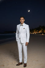 "Rafael" White 2-Button Notch Suit (2-Piece Set)