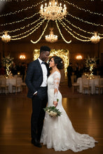 Blue Windowpane 2-Button Notch Suit (2-Piece Set)