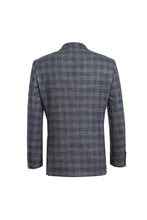 Grey Windowpane Sports Jacket